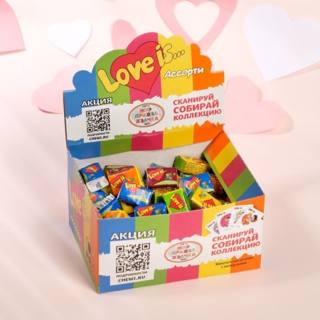Chewing gum LOVE IS "MIX", 4.2 g-1