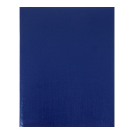 A notebook of 96 sheets in a cage on a bastard "Blue. Metallic", boumvinyl cover, offset unit