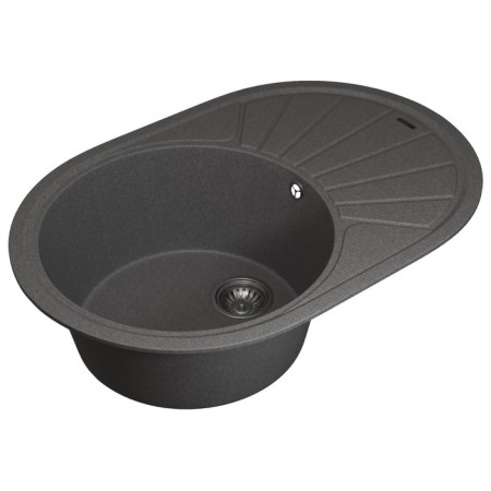 Quartz-quartz kitchen up-up uperwood quartz upd-02, oval, color 03 gray-2