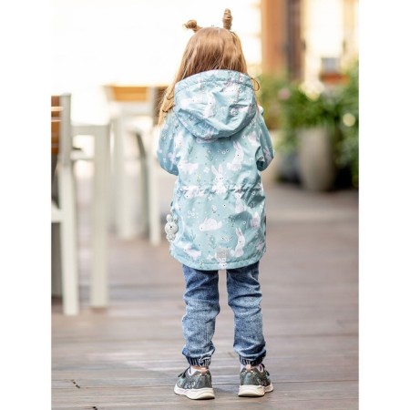 Park jacket for girls, height 86 cm-4
