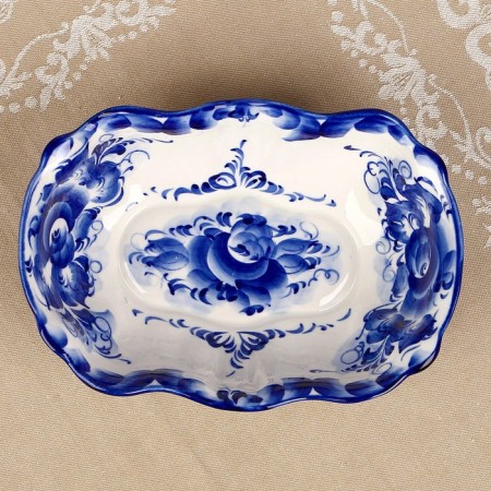 Salad "Spring", 14 × 20 × 6 cm, gzhel-5