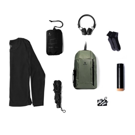 Tourist backpack Maclay, 10 liters, green-7