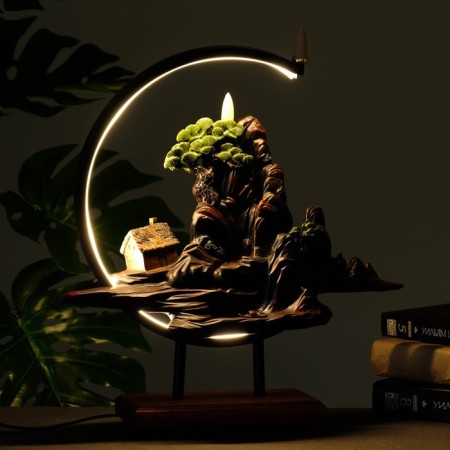 Bowing stand "Mountains" 43x39cm, with USB backlight-2