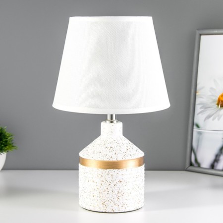 E14 40w 40W white-gold 20x20x33 cm Risalux desktop