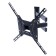 Kromax DIX-24 Black 15 "-55" Max.35kg Black Rubber-Moving 102951 TV
