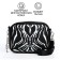 Women's bag of artificial leather "Zebra", 19x14x6 cm.