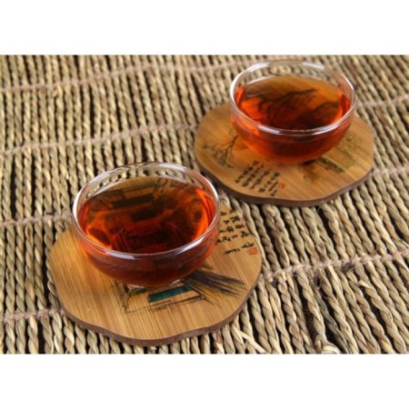 Chinese sustained tea "Shu puer. 7562", 250 g, 2020 g, Yunnan, brick
