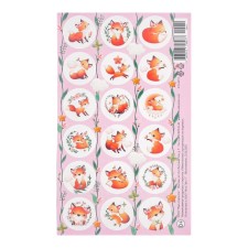 Stickers encouraging 