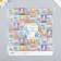 Scrapbooking paper "Travel" density 180 g 15.5x17 cm
