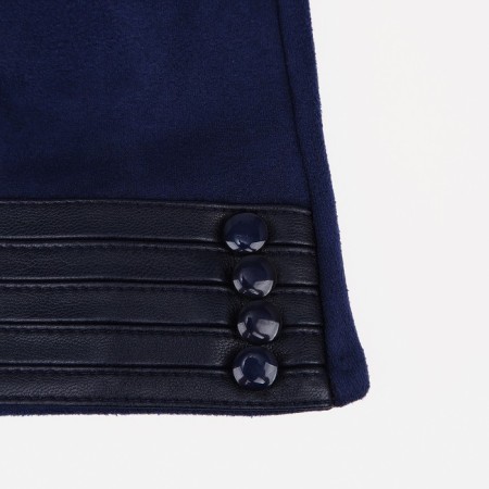 Gloves are female, dimensionless, without insulation, blue color-1
