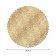 Golden overflower tablecloth, round, Saten, d = 150 cm