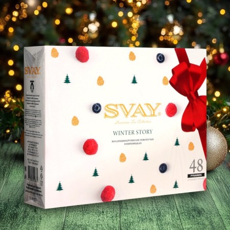 Tea collection Svay. Winter Story, 48 pyramids