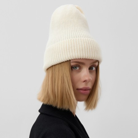 Women's hat Minaku with a gateway, rr 54-56, dairy color-1