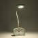 Clock - an alarm clock "Eleanor", backlight, 3 modes, discrete move, AA, USB