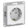 SE SE AtlasDesign, 16 A, 250 V, built -in, with salary, curtains, IP20, white, Atn000145