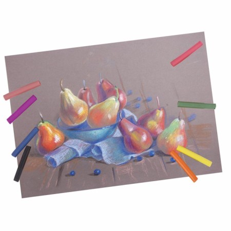 Pastel dry art Brauberg Art Debut, 36 colors, round section, 181461-8