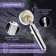 Shower watering can Zein Z3544, D = 80 mm, microscopic points, button, removable top, chrome