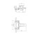 ESKO BAKU BK 54 bath mixer with a short lung, without accessories, color chromium