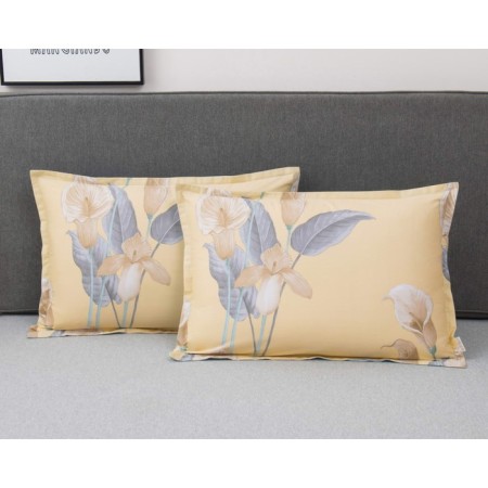 Pillowcase "Beatrice", size 50x70 - 2 pcs, yellow color