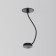 Components for textile suspension system Technical tra130RWC-2B, 6.5x6.5x155 cm, black color
