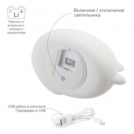 NLED-415-2W-Bu nightlight, LED 2W, white color-2