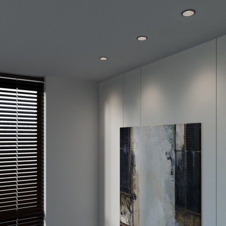 Builtrous lamp Elektrostandard, Mils, 48x80x80 mm, GU10, graphite color-1