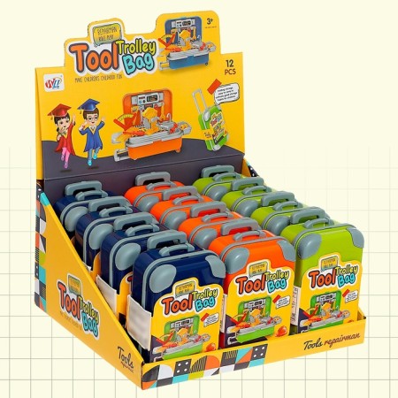 A set of children's instruments "Croaches on wheels", color mix-18