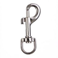 Carabiner with a semicircular base, 5.1 cm (eyeless width 1 cm)