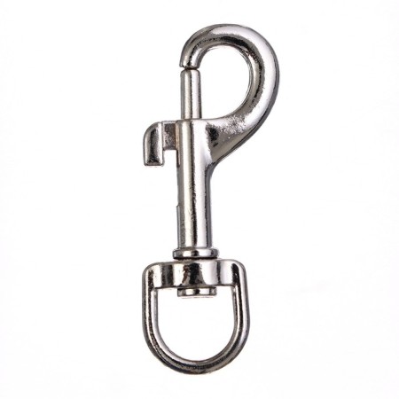 Carabiner with a semicircular base, 5.1 cm (eyeless width 1 cm)