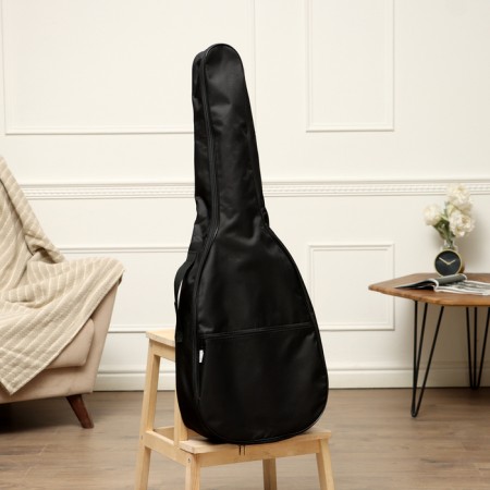 Classic guitar, black, 101 x 40 x 12 cm-2