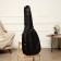 Classic guitar, black, 101 x 40 x 12 cm