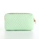 Lightning cosmetic bag, green color