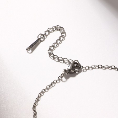 Bracelet-reinforcement "runes" protection, color silver, 17cm-4
