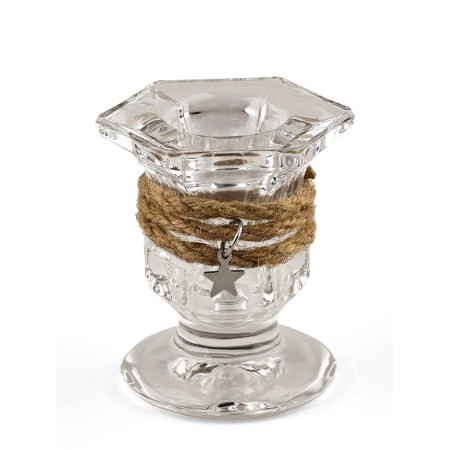 Glass candlestick, for high holy, 5 × 5.5 cm-1
