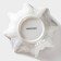 Porcelain salad Magistro "Blanche. Flower ", 200 ml, d = 13.5 cm, white color