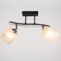 Chandelier 2773/2 E27 40W Black-chromium 40x20x15 cm Bayerlux