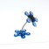 Phone holder on the rod 5 cm, suckers 5 pcs, mix