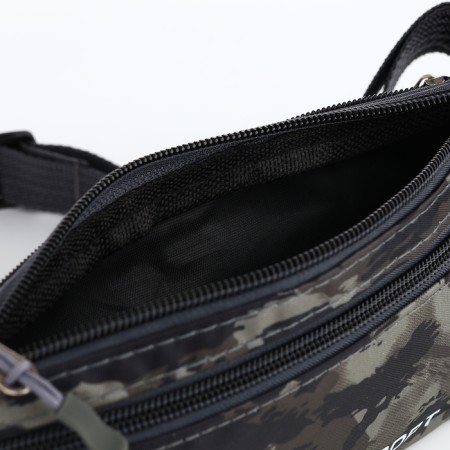 Waist bag 30*1.5*10 cm, lightning department, 2 n/pocket, black-5
