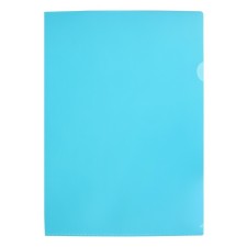 Folder-angle, A4, 180 μm, calligrata, transparent, pastel, blue