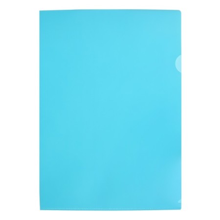 Folder-angle, A4, 180 μm, calligrata, transparent, pastel, blue