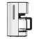 BQ CM1007, drip, 900 watts, 1.5 l, silver-hourly