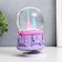 Souvenir Polystone Water Ballion Music "Eiffel Tower and Ferris Wheel" MIX 12x8x8 cm