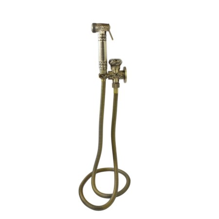 Hygienic shower Bronze de Luxe 10235, without a mixer, for one water, brass, bronze-1