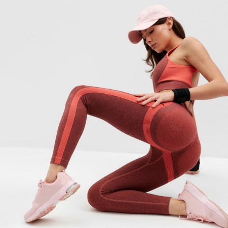 Leggings Sports Minaku: Sportly; color red rr m-4