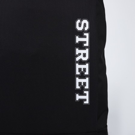 School textile school Street, 46x30x10 cm, vertical pocket, black color-3