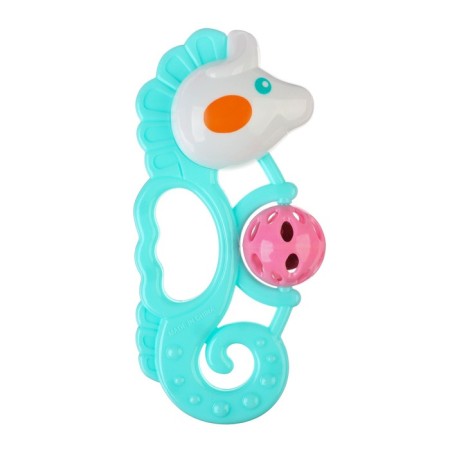 Rattle "sea horse", color mix, crush me-1