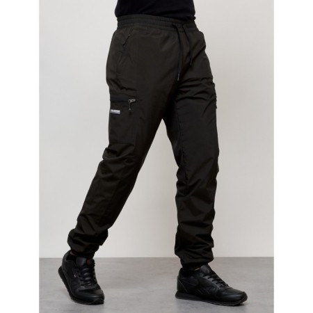 Sports male winter, size 52, dark gray color-6