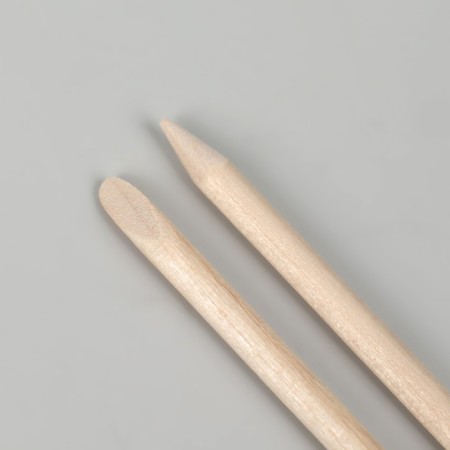 Orange sticks for manicure, on a blister, 11.4 cm, 6 pcs-1
