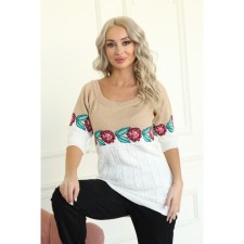 Female jumper, size 42, white color