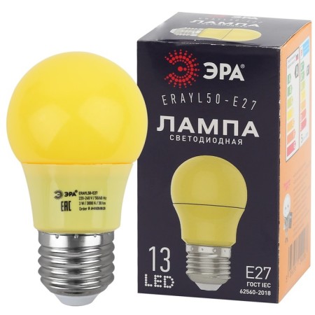 LED LED era Belt “GRUSH”, 3 W, E27, 30 lm, 3000k, glow warm white